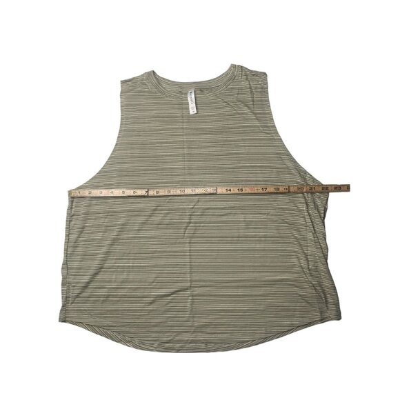 ATHLETA Cloudlight Striped Muscle Tank 1X - Picture 5 of 10